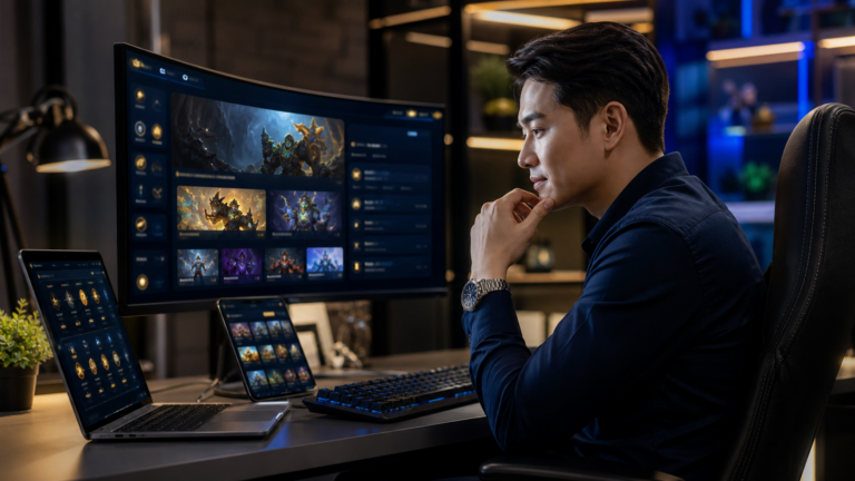 คู่มือเริ่มเล่นเกมออนไลน์กับ DreamWorld777: เลือกเกม ตั้งงบ และใช้งานให้ปลอดภัย - ภาพประกอบบทความ DreamWorld777 App